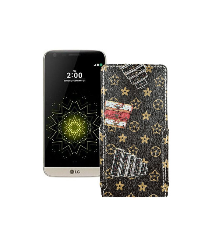 Чохол-флип з екошкіри для телефону LG G5