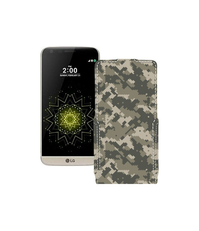 Чохол-флип з екошкіри для телефону LG G5