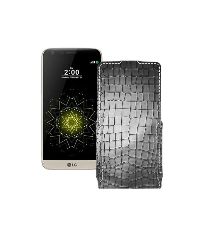 Чохол-флип з екошкіри для телефону LG G5