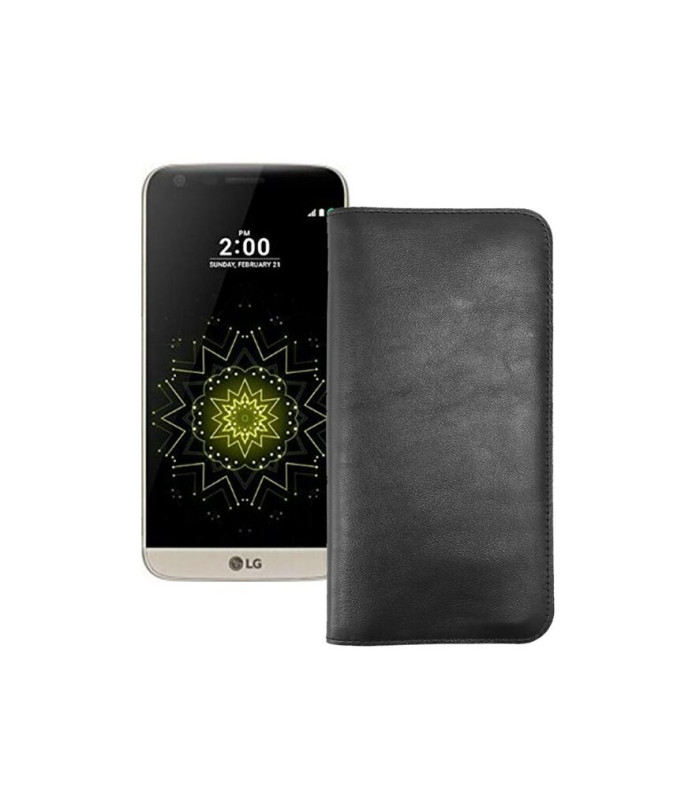 Портмоне з шкіри для телефону LG G5