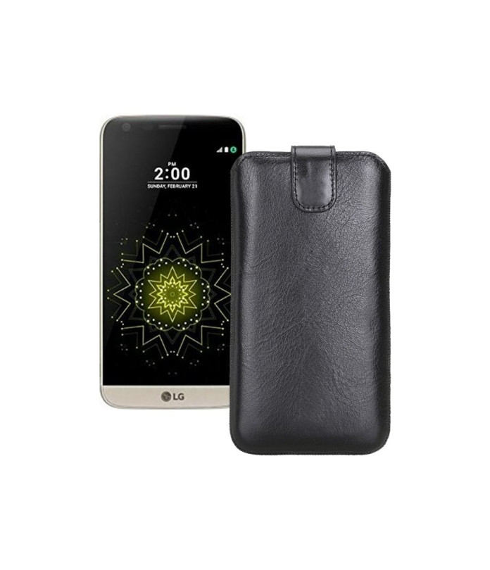 Витяжка з екошкіри для телефону LG G5