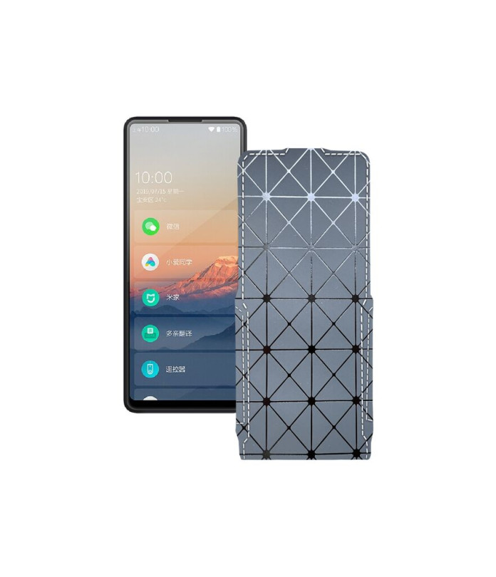 Чохол-флип з екошкіри для телефону Xiaomi Qin 2 Pro