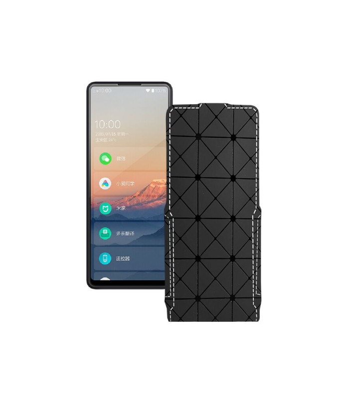 Чохол-флип з екошкіри для телефону Xiaomi Qin 2 Pro