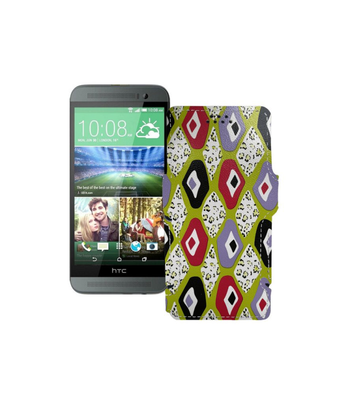 Чохол-книжка з екошкіри для телефону HTC One mini 2