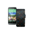 Чохол-книжка з екошкіри для телефону HTC One mini 2