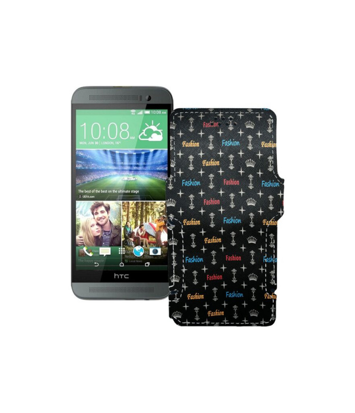 Чохол-книжка з екошкіри для телефону HTC One mini 2