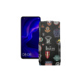 Чохол-флип з екошкіри для телефону Huawei Nova 4