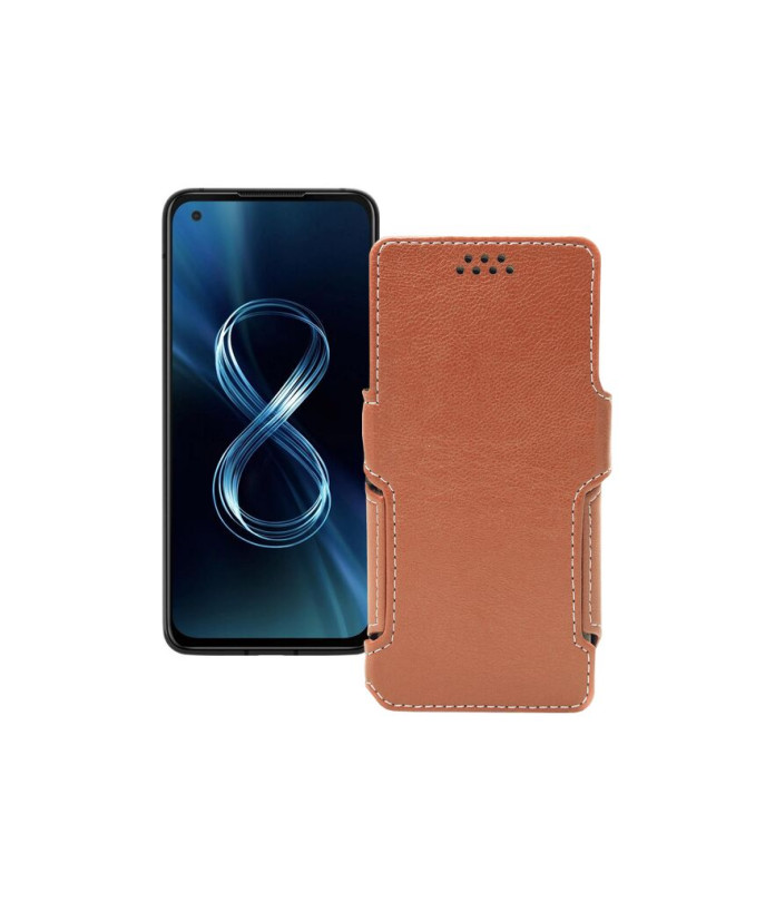 Чохол-книжка з екошкіри для телефону Asus ZenFone 8