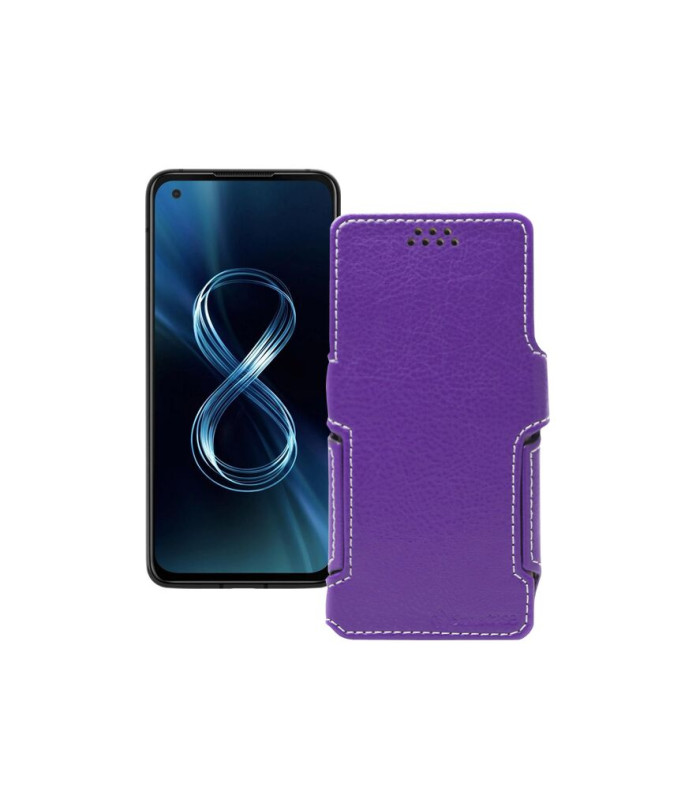 Чохол-книжка з екошкіри для телефону Asus ZenFone 8