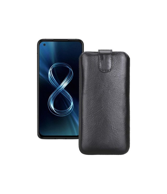 Витяжка з екошкіри для телефону Asus ZenFone 8