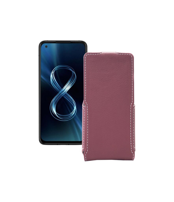 Чохол-флип з екошкіри для телефону Asus ZenFone 8