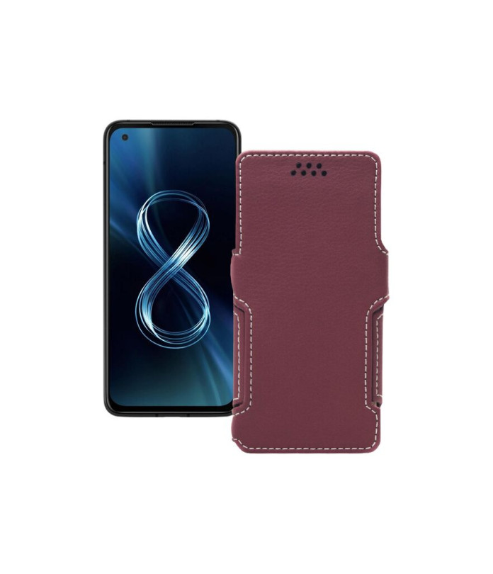 Чохол-книжка з екошкіри для телефону Asus ZenFone 8