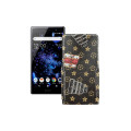 Чохол-флип з екошкіри для телефону Sony Xperia XZ2 Premium