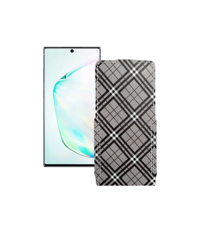 Чохол-флип з екошкіри для телефону Samsung Galaxy Note 10 Plus (N975)