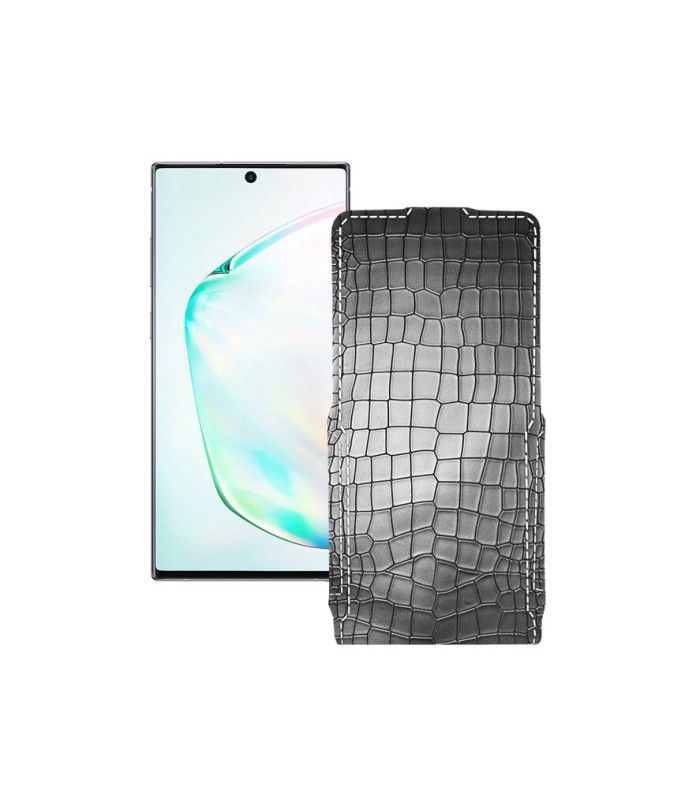 Чохол-флип з екошкіри для телефону Samsung Galaxy Note 10 Plus (N975)