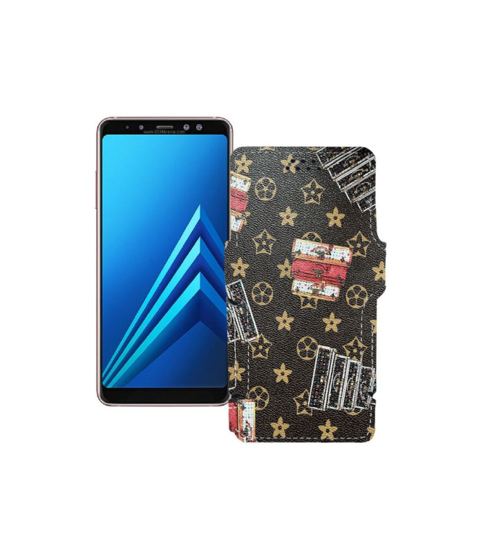 Чохол-книжка з екошкіри для телефону Samsung Galaxy A8 Plus 2018 (A730)