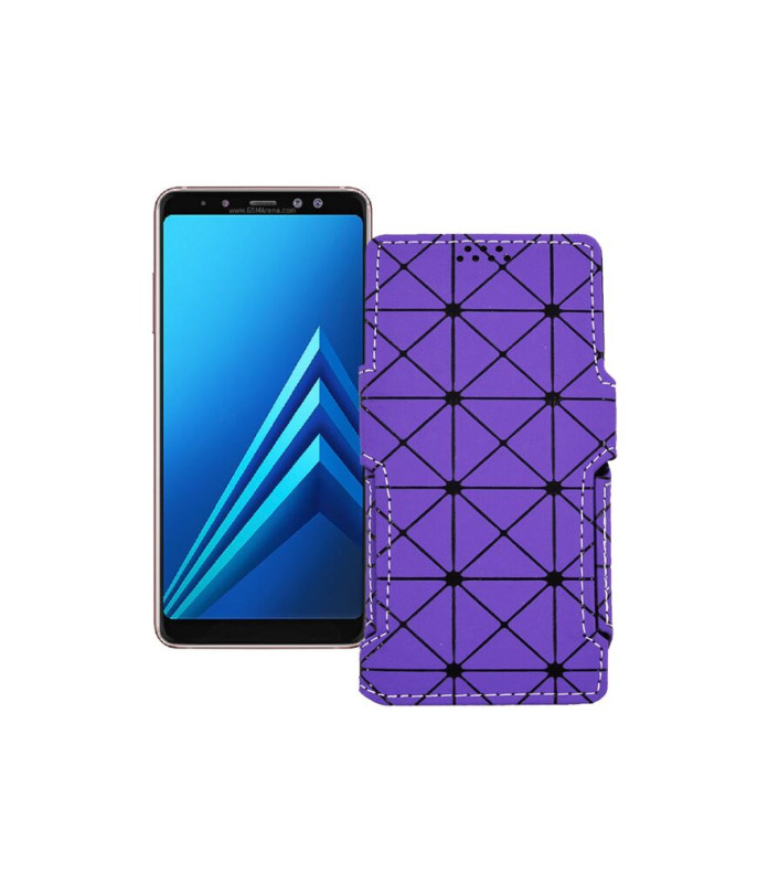 Чохол-книжка з екошкіри для телефону Samsung Galaxy A8 Plus 2018 (A730)