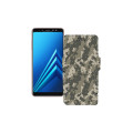 Чохол-книжка з екошкіри для телефону Samsung Galaxy A8 Plus 2018 (A730)