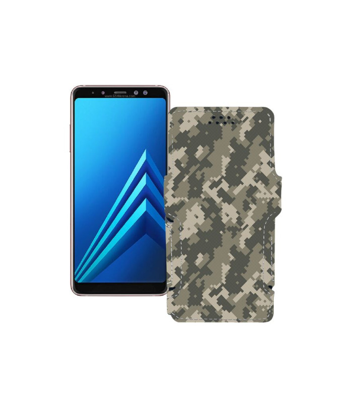 Чохол-книжка з екошкіри для телефону Samsung Galaxy A8 Plus 2018 (A730)