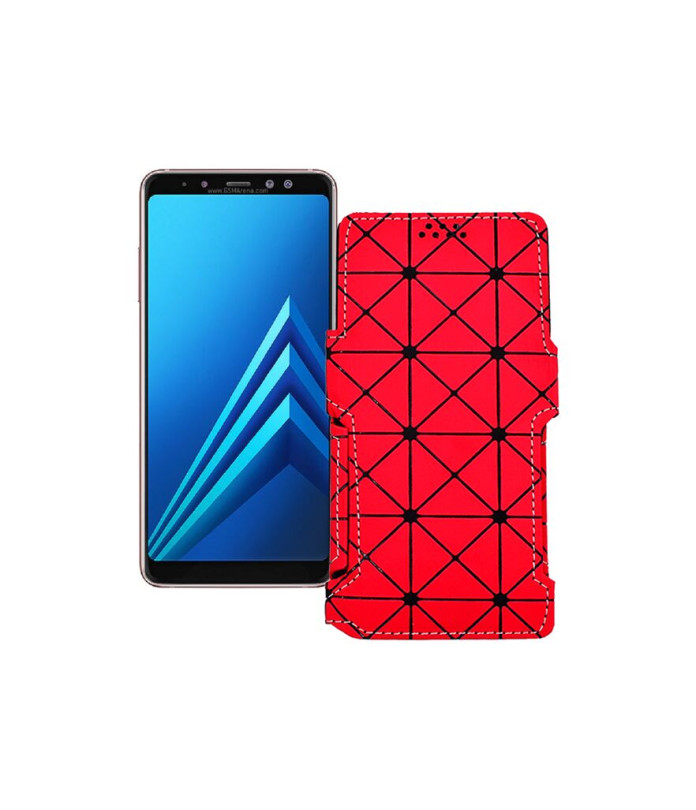 Чохол-книжка з екошкіри для телефону Samsung Galaxy A8 Plus 2018 (A730)