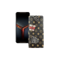 Чохол-флип з екошкіри для телефону Asus ROG Phone II ZS600KL