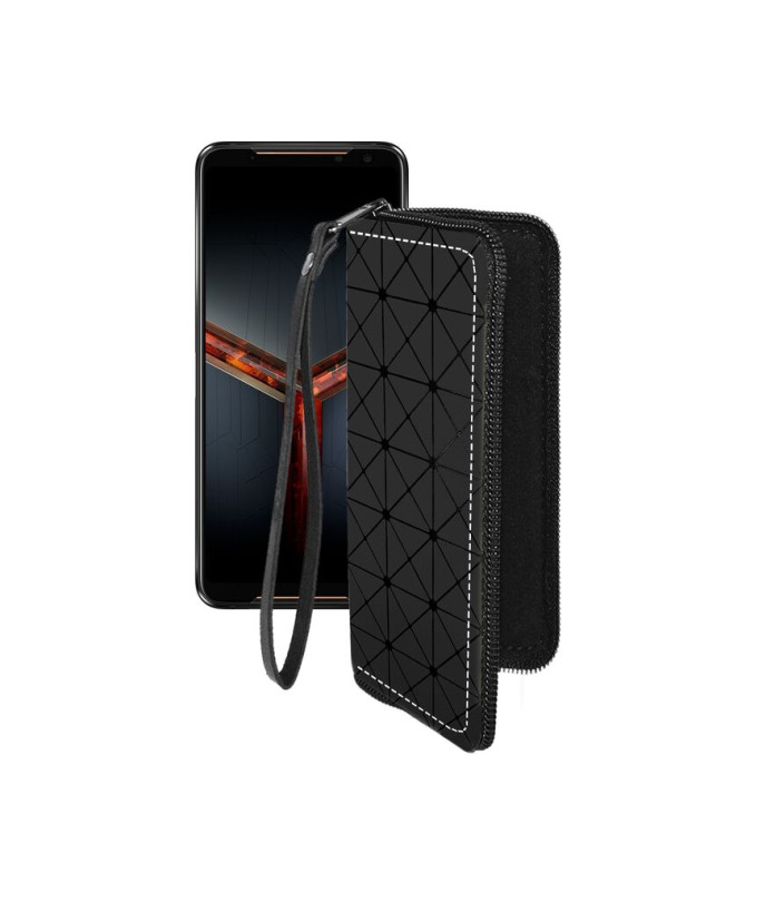 Чохол-гаманець з екошкіри для телефону Asus ROG Phone II ZS600KL