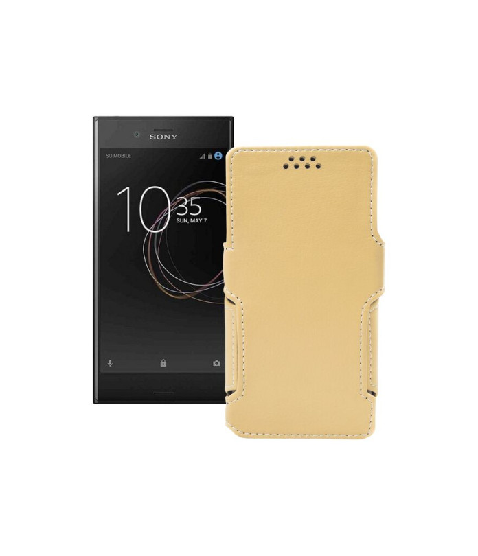 Чохол-книжка з екошкіри для телефону Sony Xzs G8232