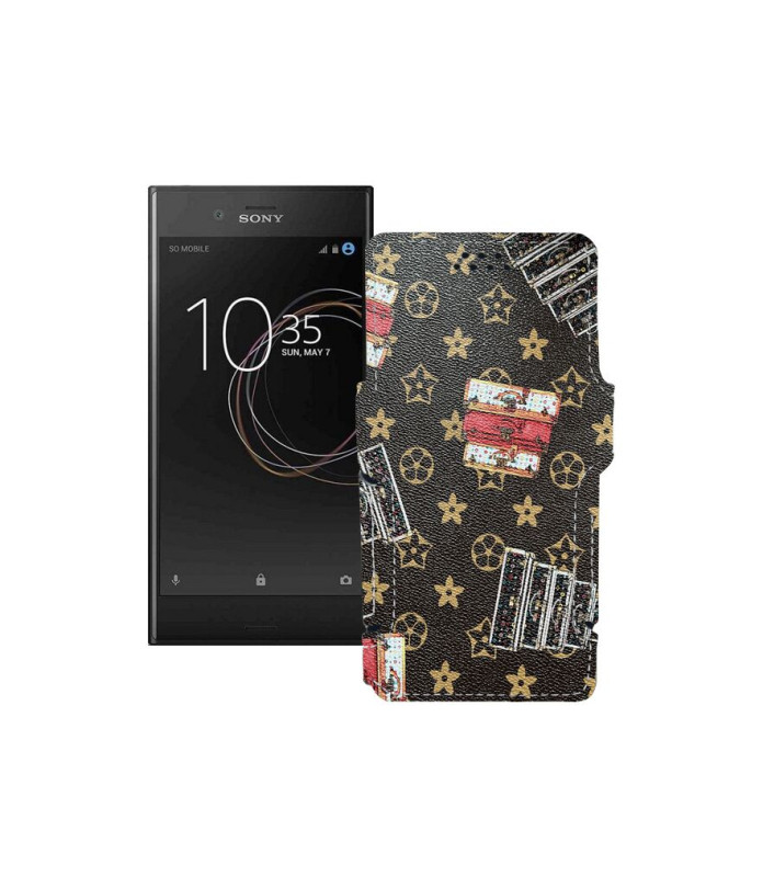 Чохол-книжка з екошкіри для телефону Sony Xzs G8232