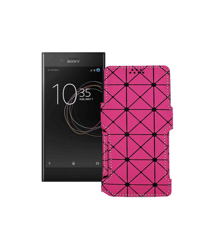 Чохол-книжка з екошкіри для телефону Sony Xzs G8232