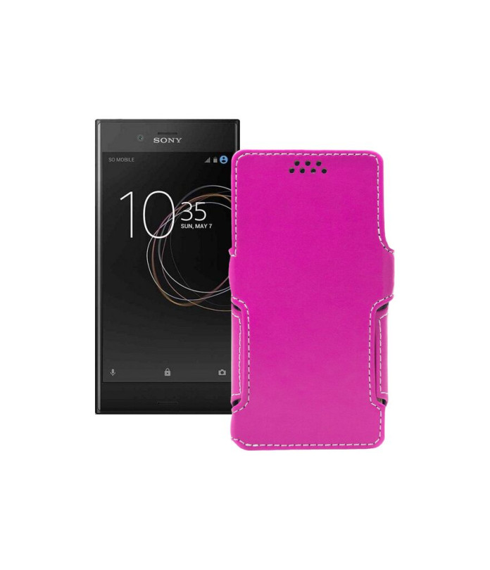 Чохол-книжка з екошкіри для телефону Sony Xzs G8232