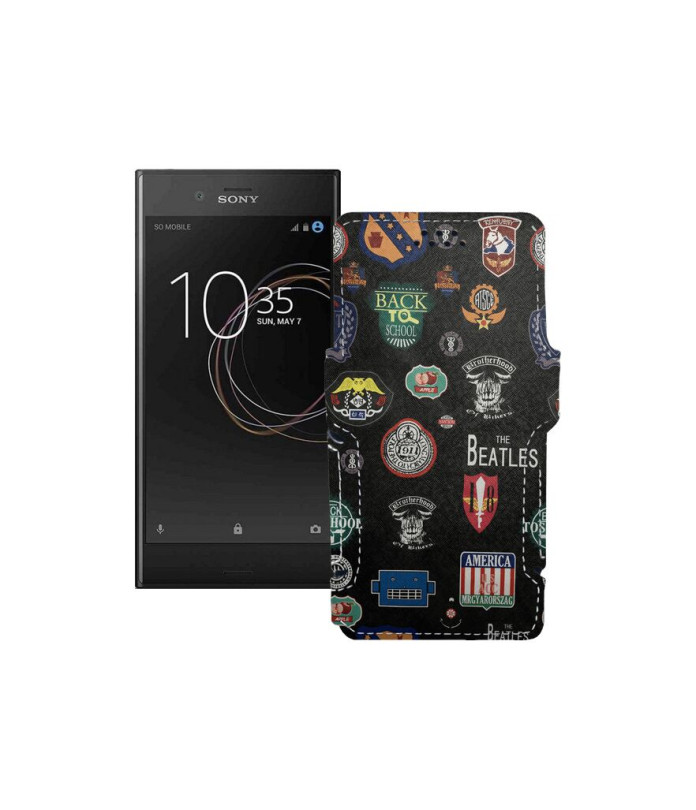 Чохол-книжка з екошкіри для телефону Sony Xzs G8232