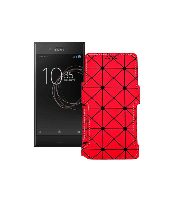 Чохол-книжка з екошкіри для телефону Sony Xzs G8232