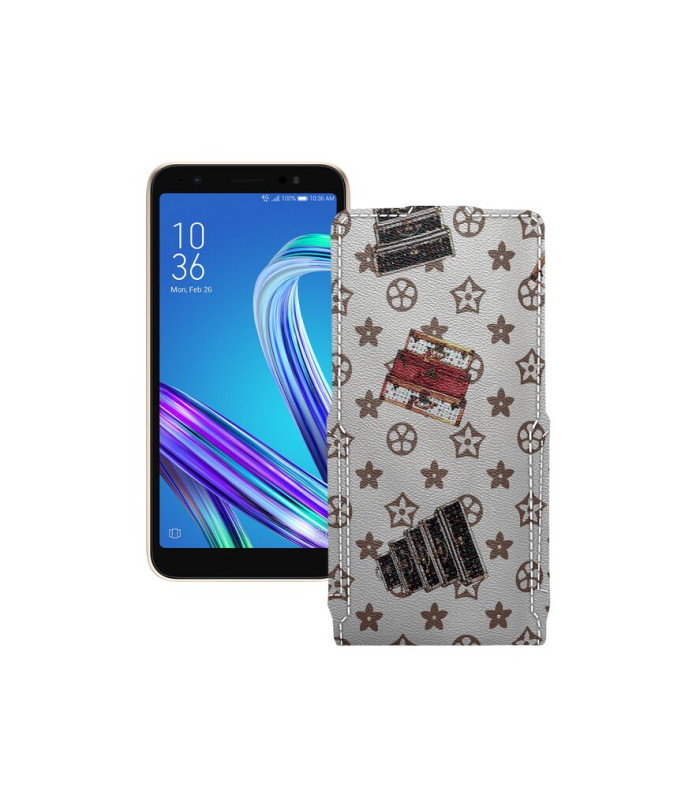 Чохол-флип з екошкіри для телефону Asus ZenFone life (L1) ZA550KL