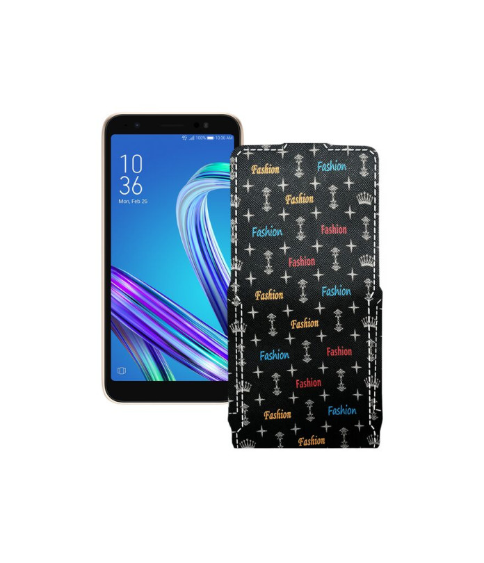 Чохол-флип з екошкіри для телефону Asus ZenFone life (L1) ZA550KL