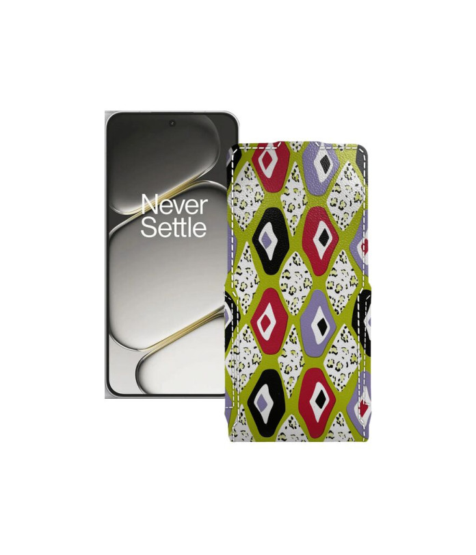 Чохол-флип з екошкіри для телефону OnePlus Ace 6