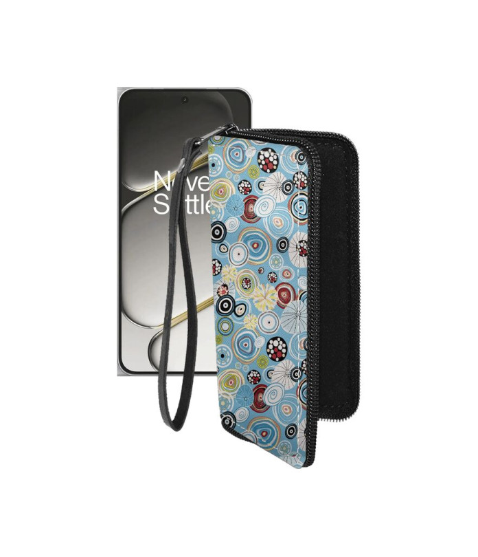 Чохол-гаманець з екошкіри для телефону OnePlus Ace 6