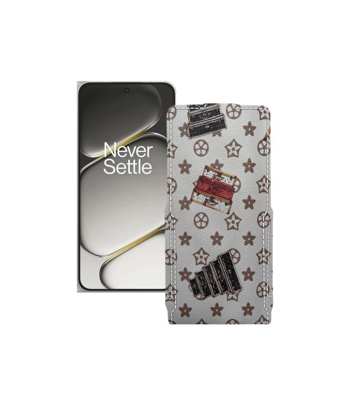 Чохол-флип з екошкіри для телефону OnePlus Ace 6