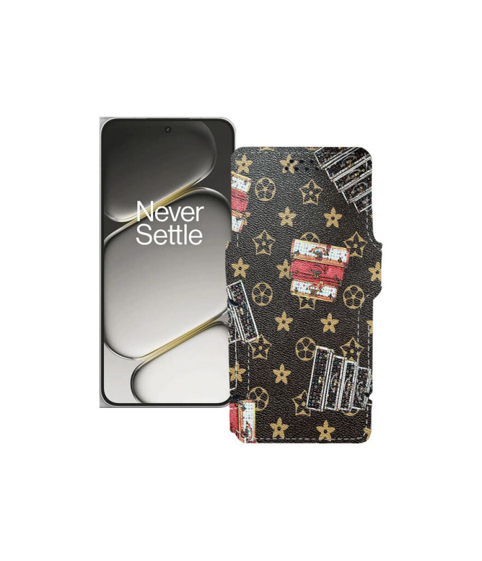 Чохол-книжка з екошкіри для телефону OnePlus Ace 6