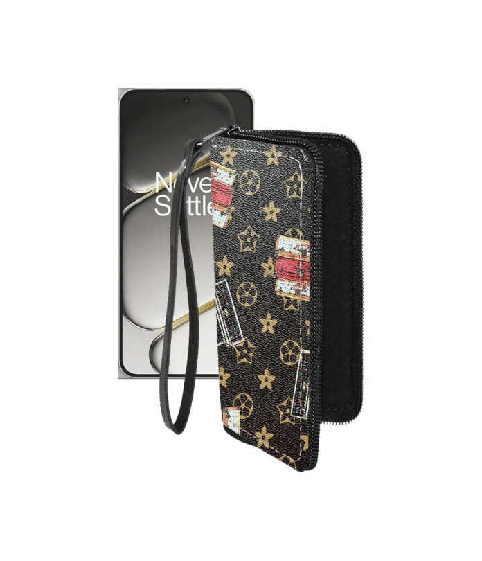 Чохол-гаманець з екошкіри для телефону OnePlus Ace 6