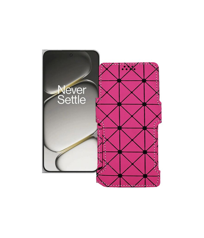 Чохол-книжка з екошкіри для телефону OnePlus Ace 6