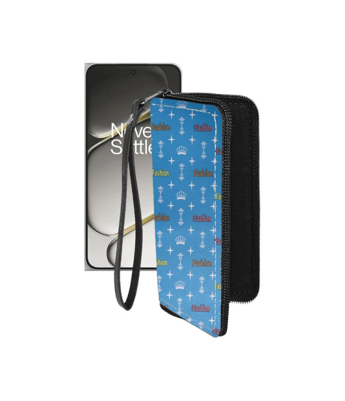 Чохол-гаманець з екошкіри для телефону OnePlus Ace 6