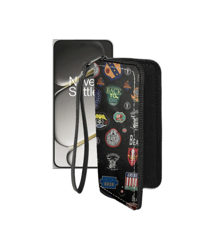 Чохол-гаманець з екошкіри для телефону OnePlus Ace 6