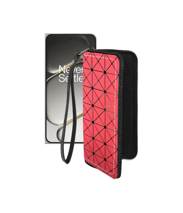 Чохол-гаманець з екошкіри для телефону OnePlus Ace 6