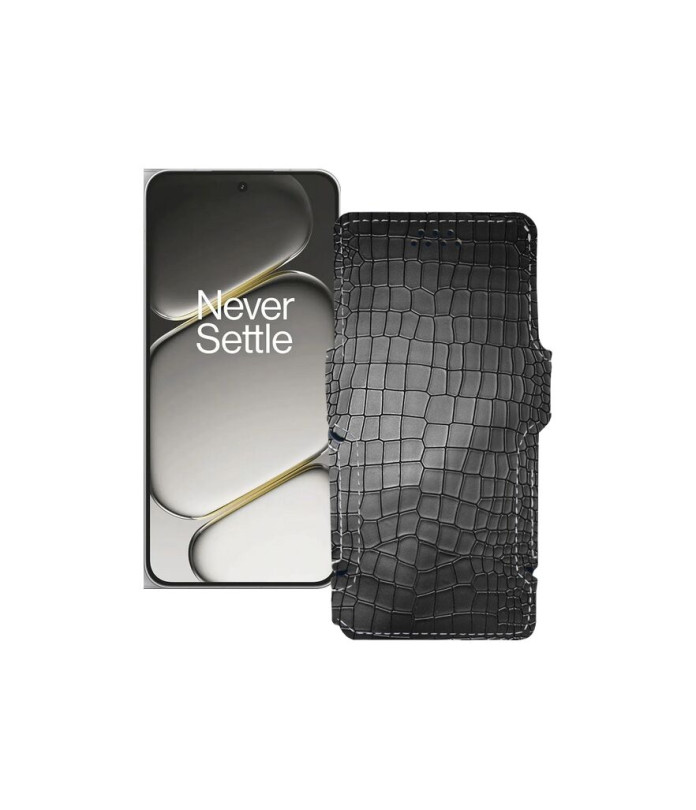 Чохол-книжка з екошкіри для телефону OnePlus Ace 6