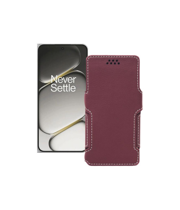 Чохол-книжка з екошкіри для телефону OnePlus Ace 6