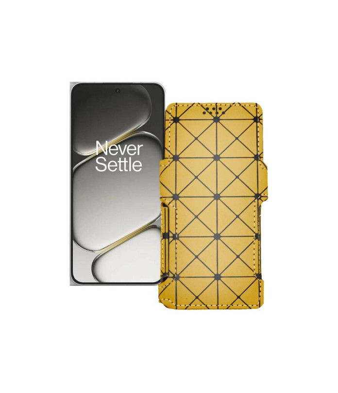 Чохол-книжка з екошкіри для телефону OnePlus Ace 6
