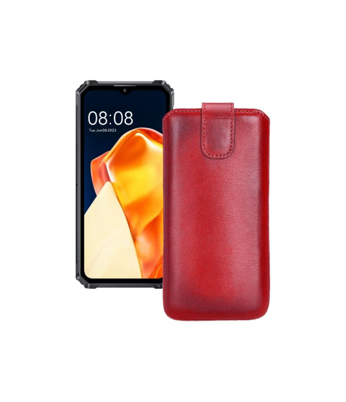 Витяжка зі шкіри для телефону Oukitel G1