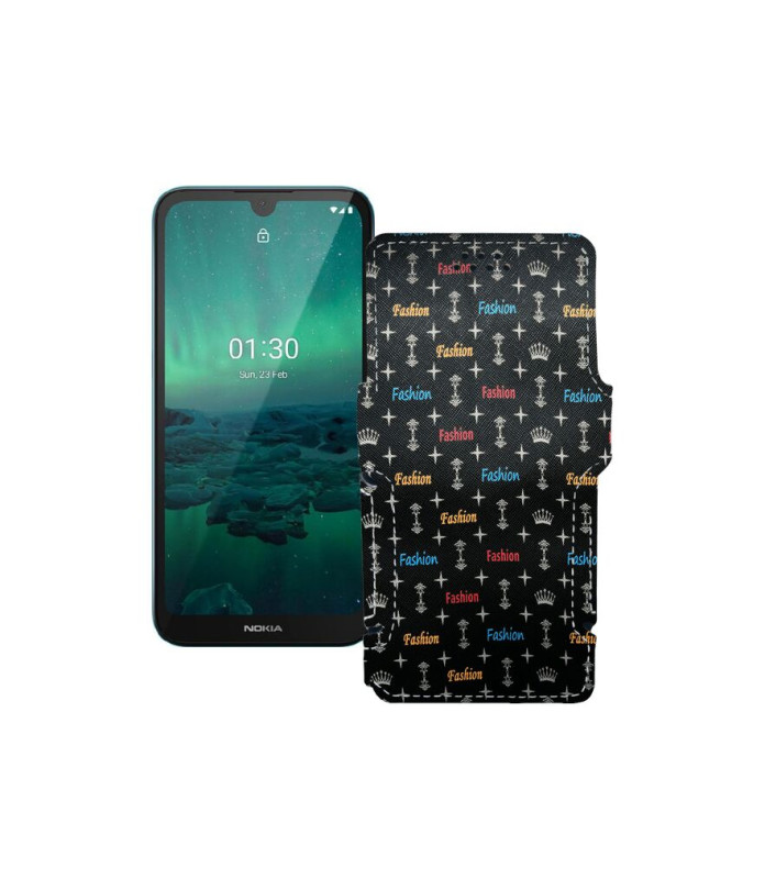 Чохол-книжка з екошкіри для телефону Nokia 1.3