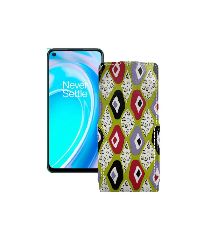 Чохол-флип з екошкіри для телефону OnePlus Nord CE 2 Lite 5G