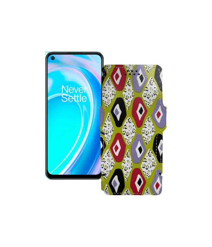 Чохол-книжка з екошкіри для телефону OnePlus Nord CE 2 Lite 5G